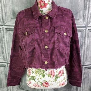 Wild Fable Burgundy Camo Jacket (xl)